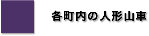 各町内の人形山車