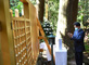 新型コロナウイルス感染症拡大の影響により、3年ぶりに来町された津軽家15代晋様。令和2年（2020）に柵が再建された光信公御廟所を参拝。